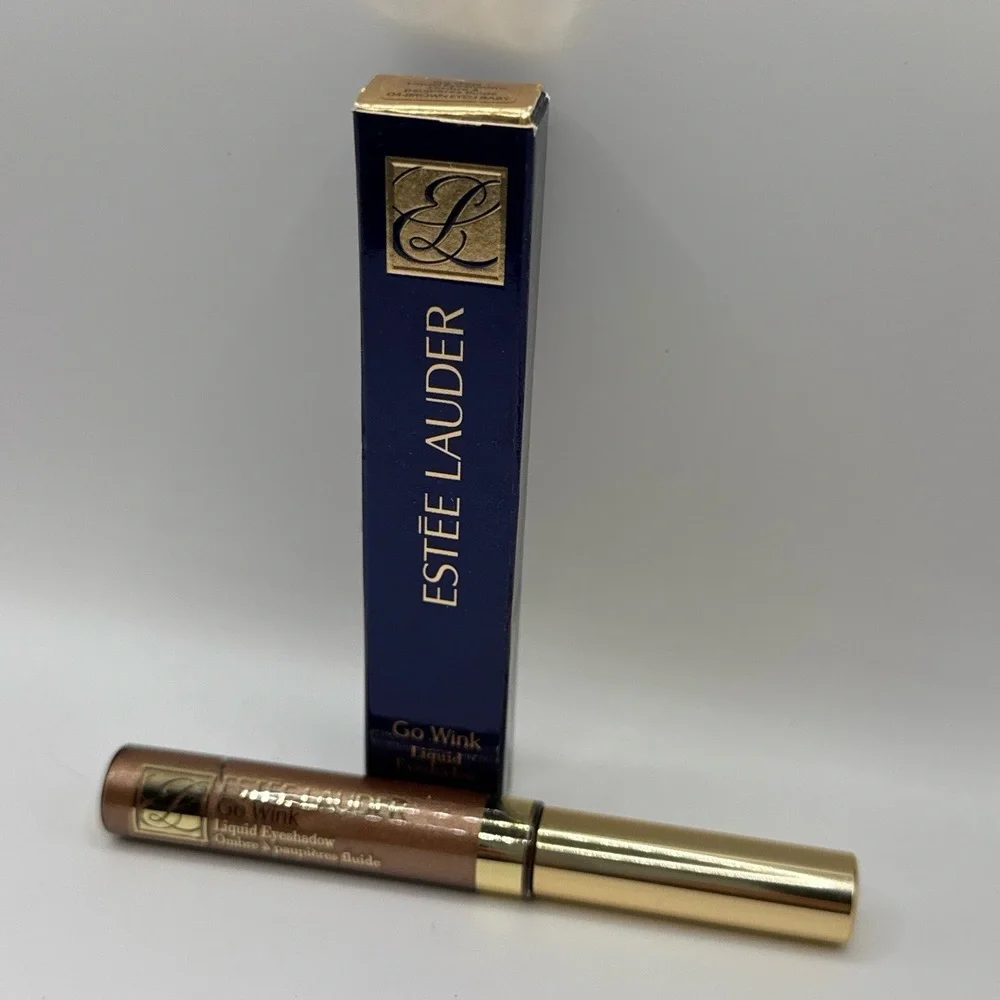 NOS NIB Estée Lauder‎ Go Wink Liquid Eyeshadow #04 Brown Eyed Baby .11fl oz